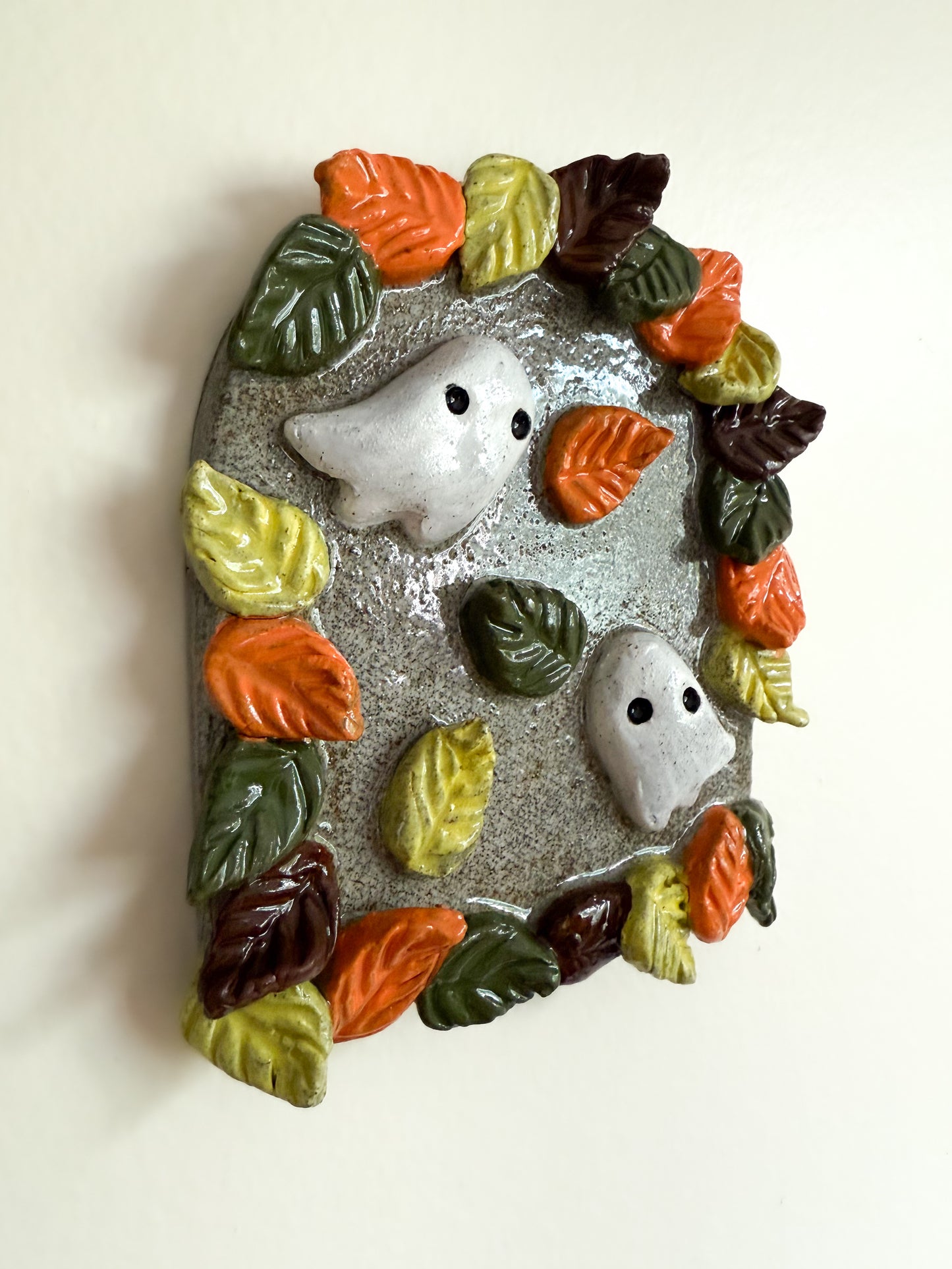 Ghosts at Play Miniature Wall Piece