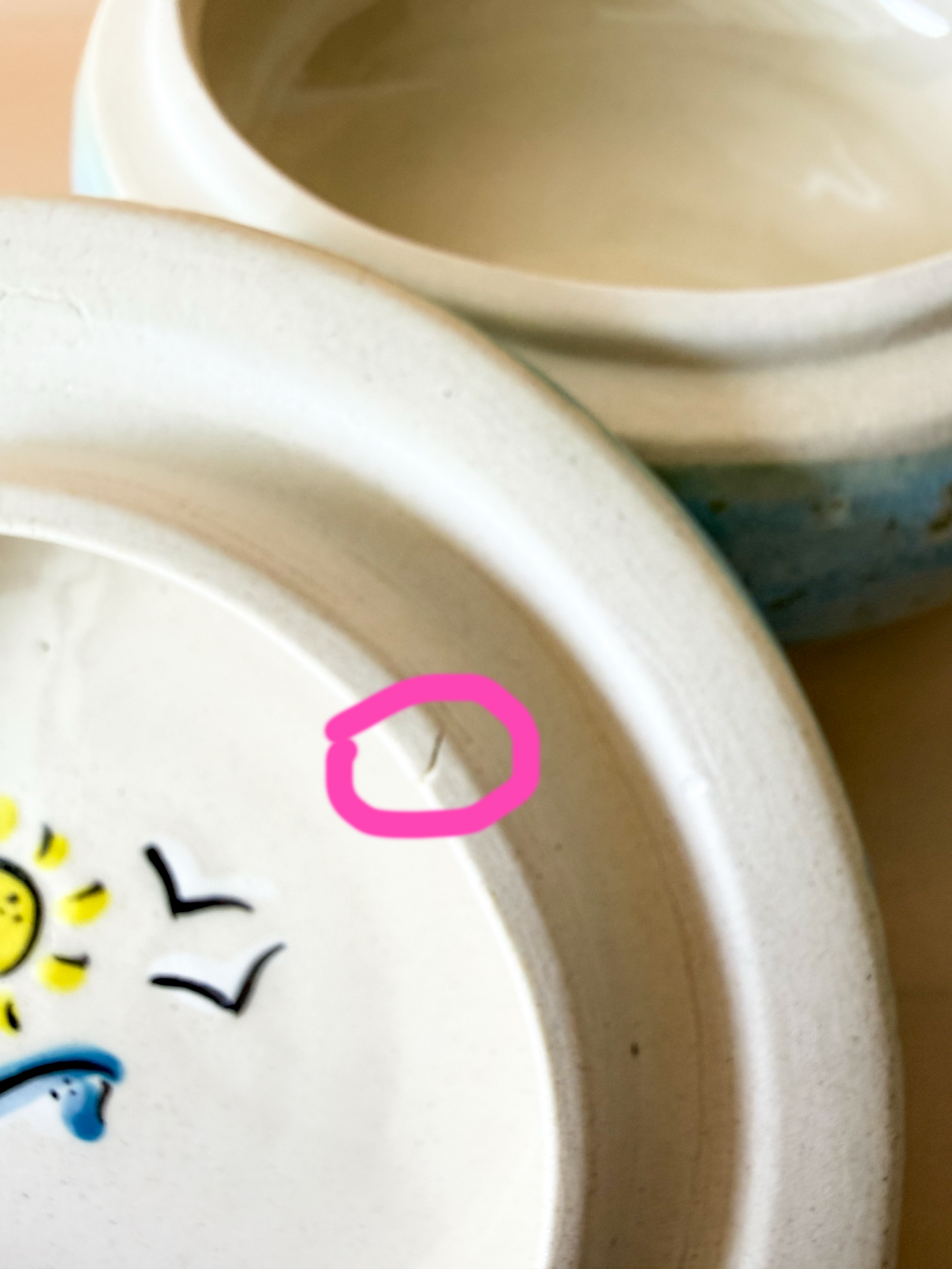 SECOND: Seashell Ceramic Trinket Jar
