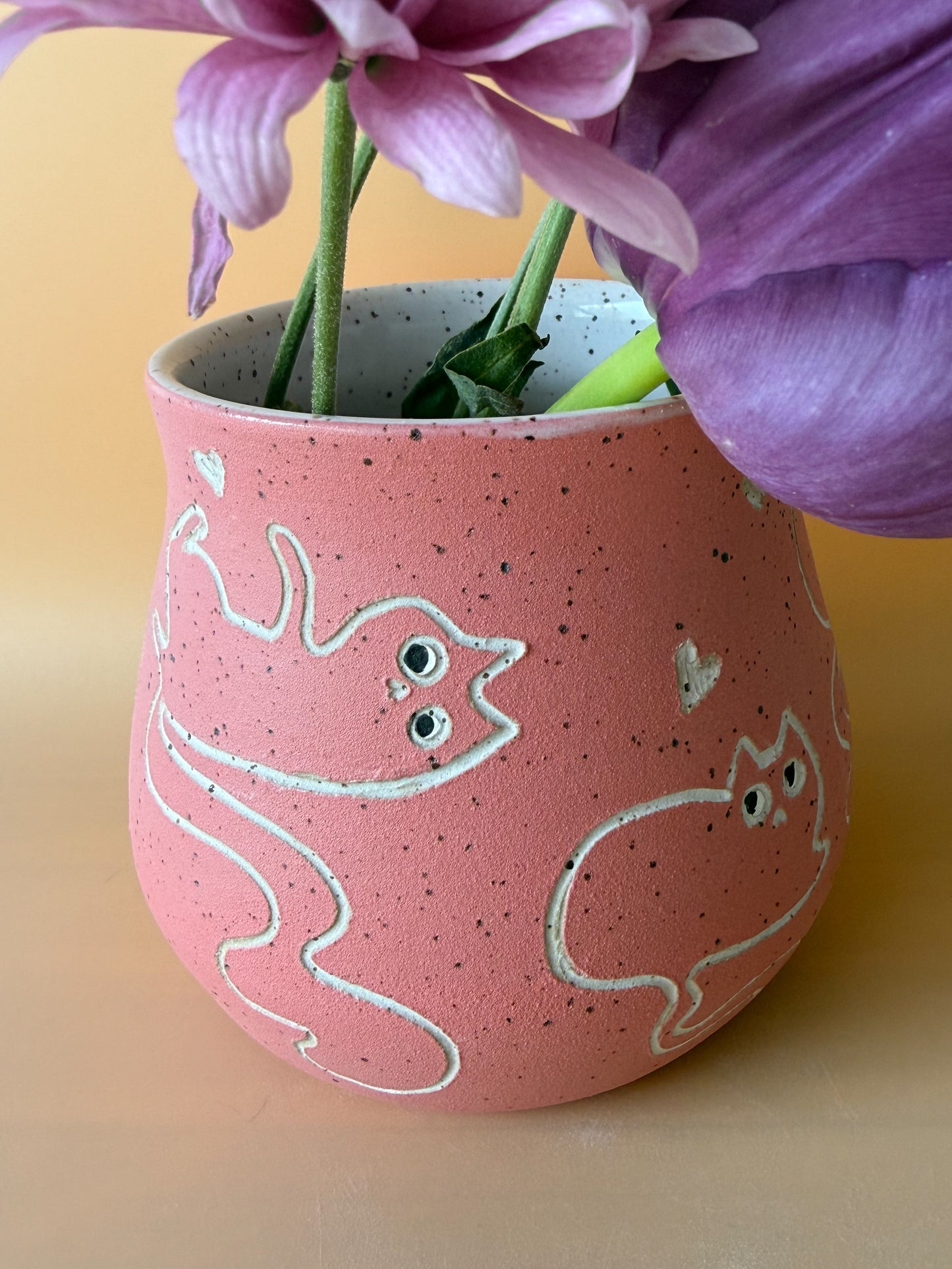 Cat Ceramic Planter Pot
