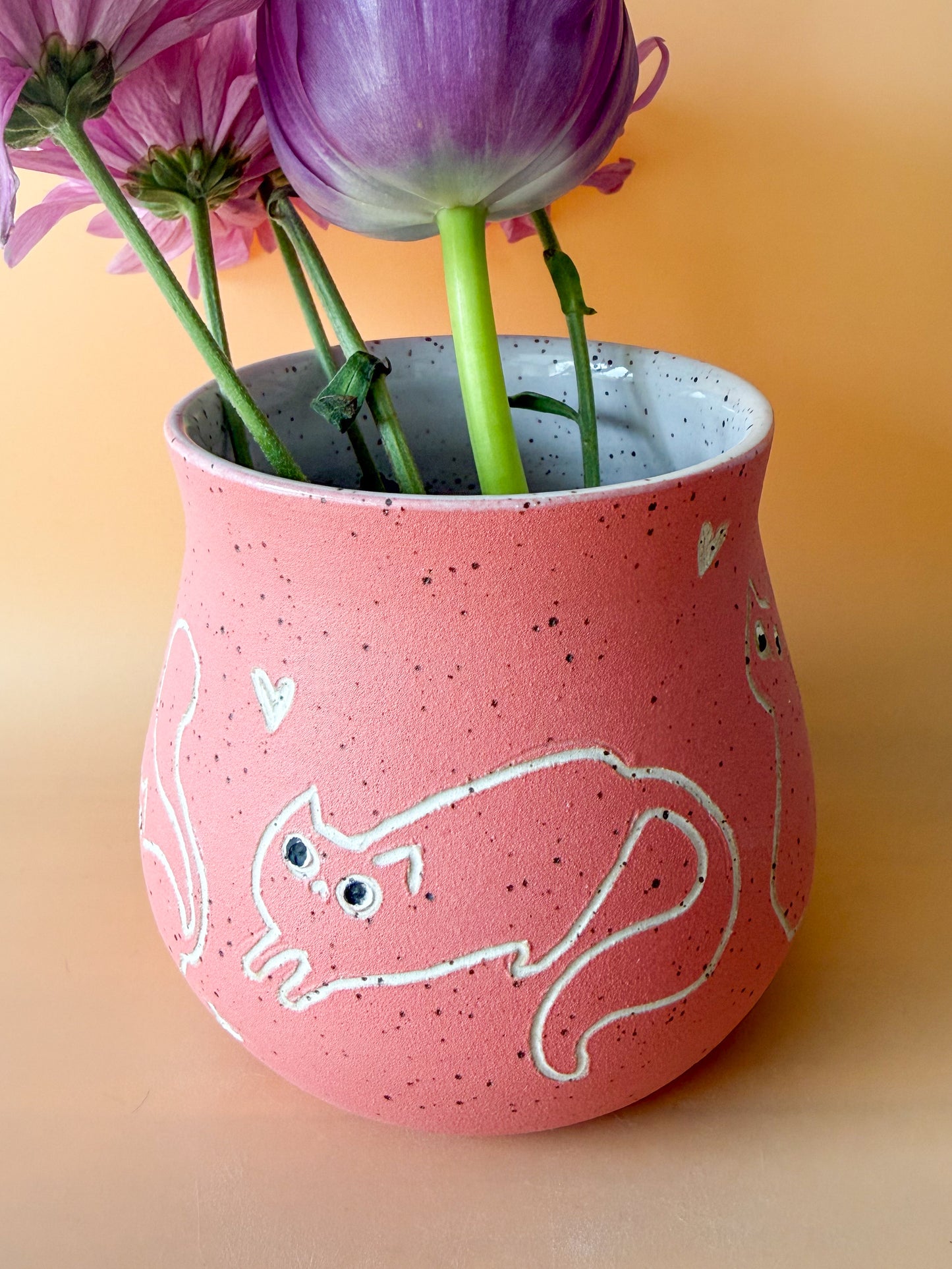 Cat Ceramic Planter Pot