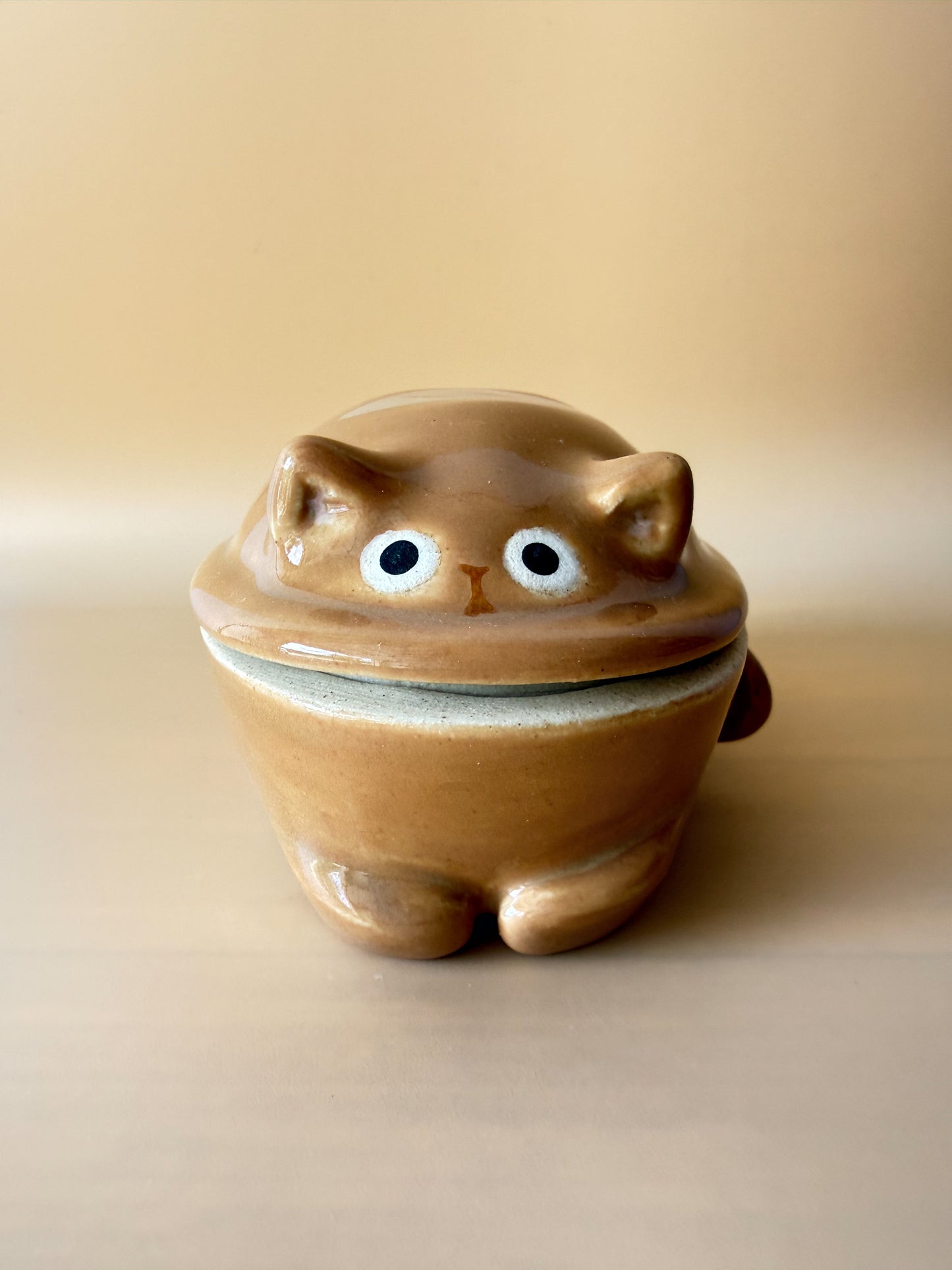 Cat Baguette Trinket Jar