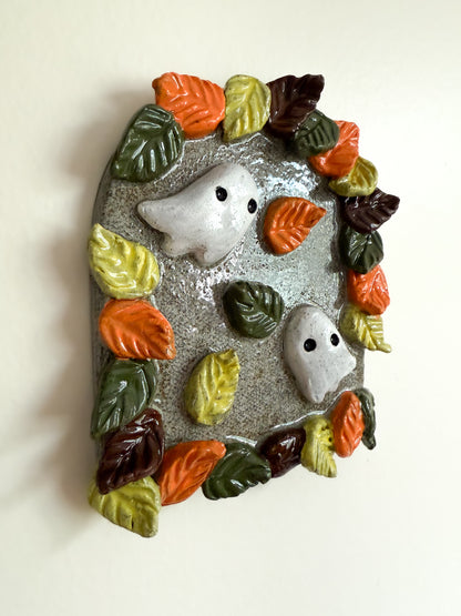 Ghosts at Play Miniature Wall Piece