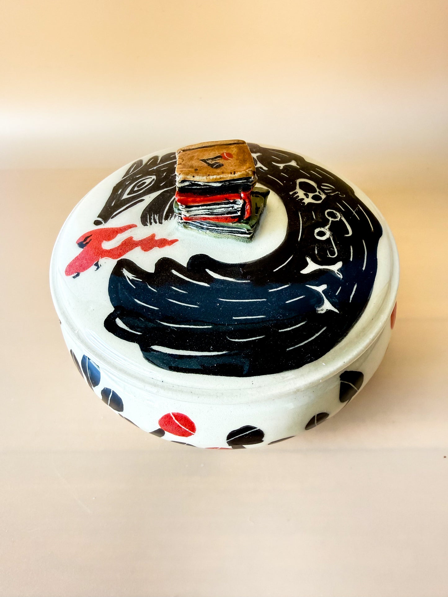 Little Red Riding Hood Trinket Jar
