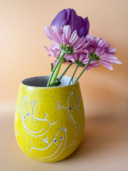 SECOND: Banana Ceramic Planter Pot