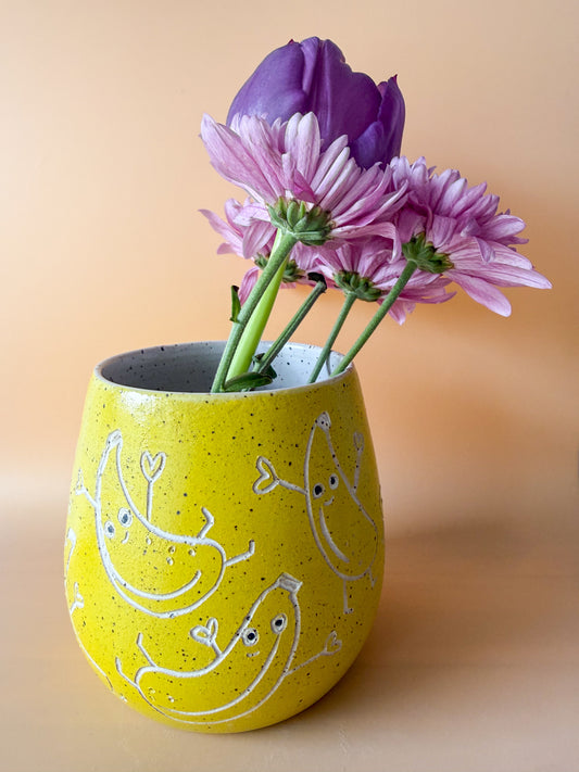 SECOND: Banana Ceramic Planter Pot