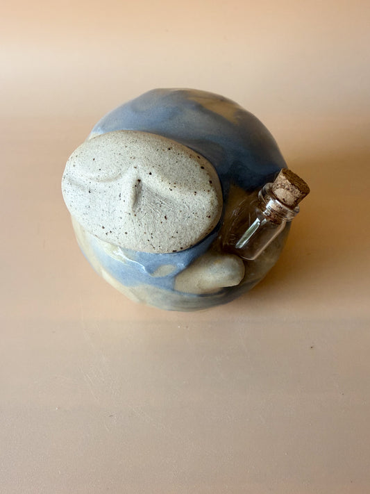 Handcrafted Ceramic Guardian #7