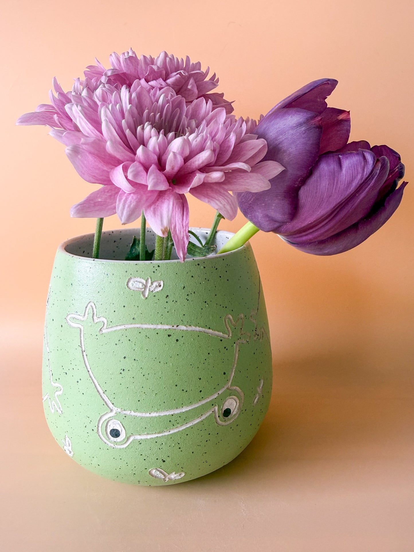 Frog Ceramic Planter Pot