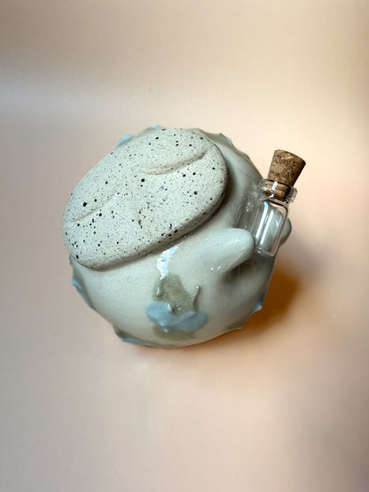 Handcrafted Ceramic Guardian #9